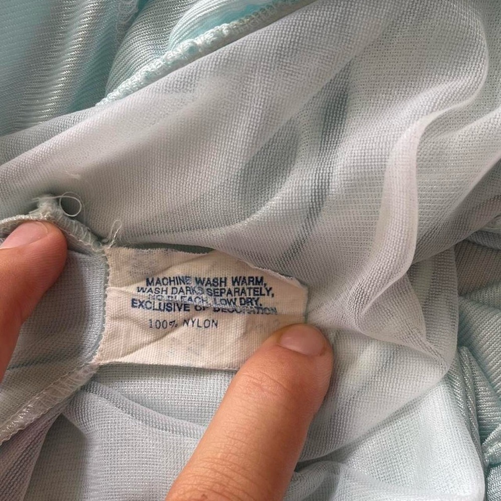 Vintage Blue Romper - Picture 4 of 4